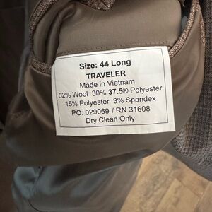 Jos A. Banks Traveler Wool Blend Coat